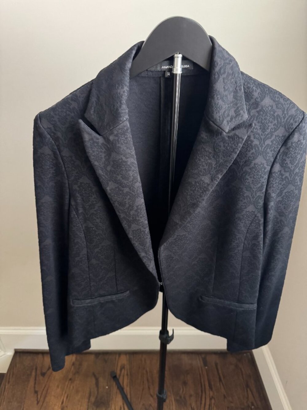 Amanda & Chelsea Damask Blazer Size 14 - Picture 6 of 15